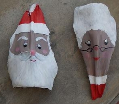 Santa and Mrs Clause